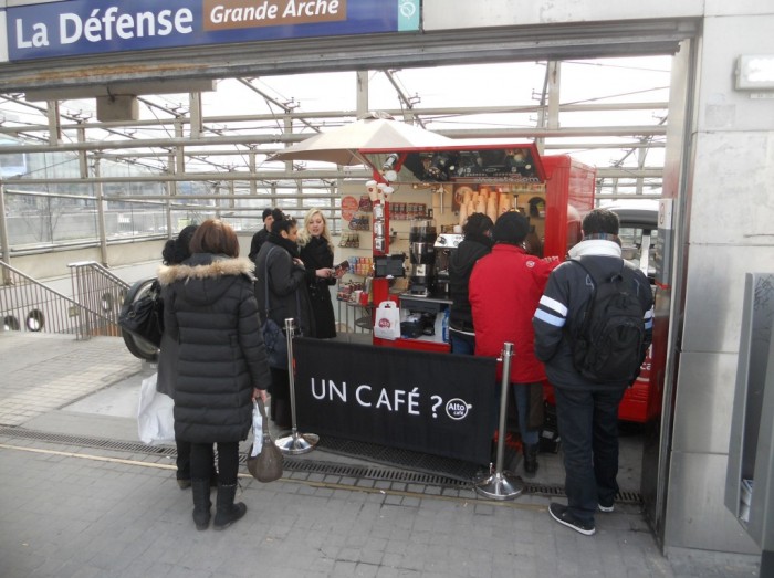 kiosque café la défense