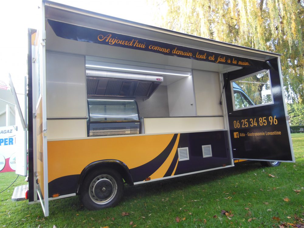 camion friterie snack standard hedimag food truck