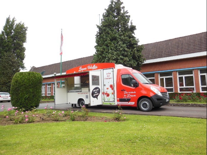 cuisine mobile de volailles