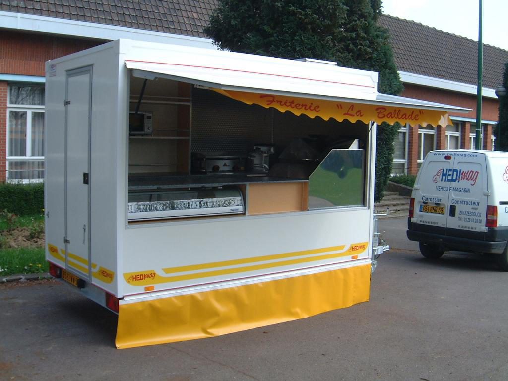 remorque friterie remorque snack remorque hot dog remorque kebab remorque hedimag food truck