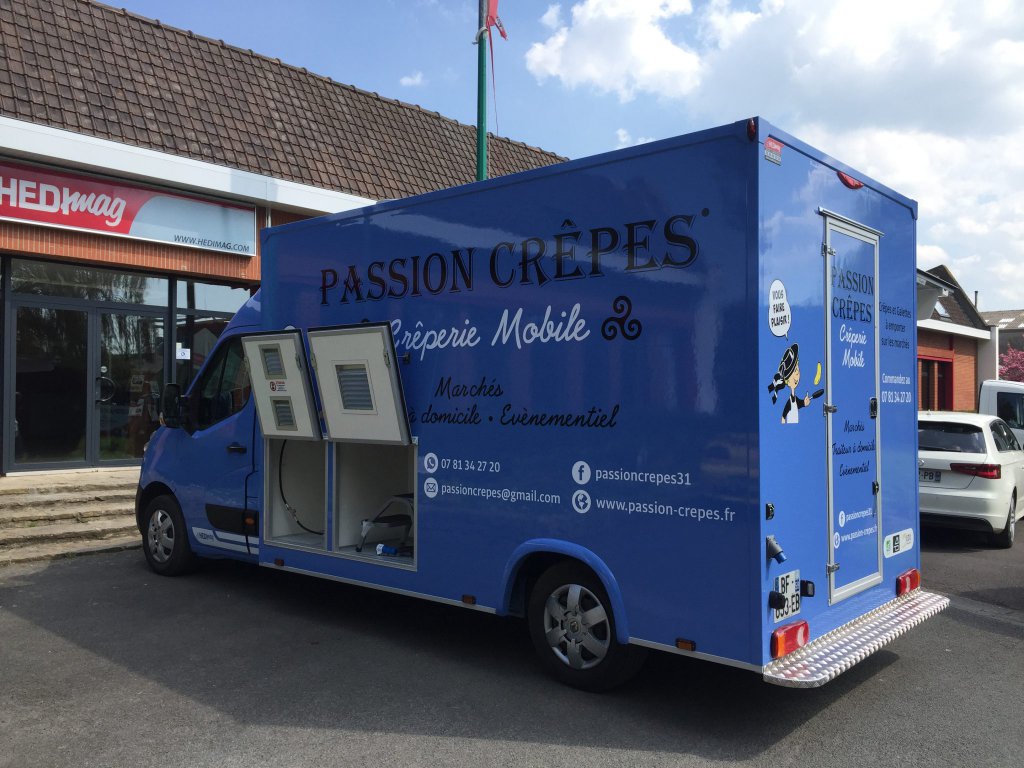 camion crêpes gaufres churros Hedimag