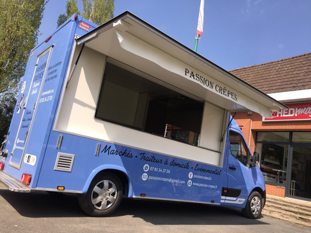 camion crêpes gaufres churros Hedimag