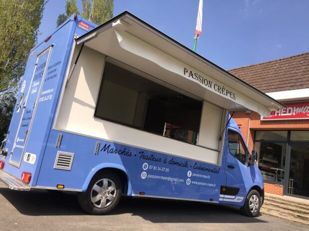 Camion standard crêpes gaufres churros