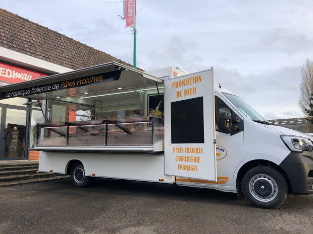 Camion de marché réfrigéré prestige