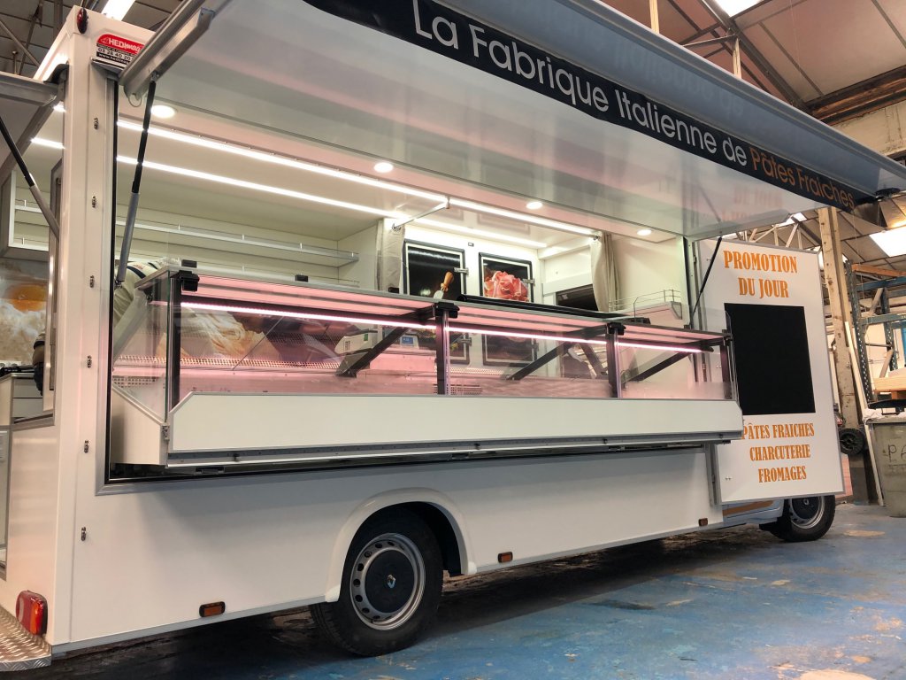 camion de marché réfrigéré prestige hedimag camion boucherie camion fromagerie camion charcuterie