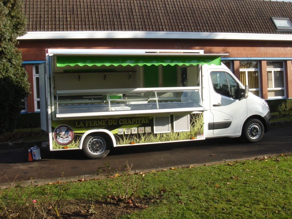 camion de marché réfrigéré Hedimag