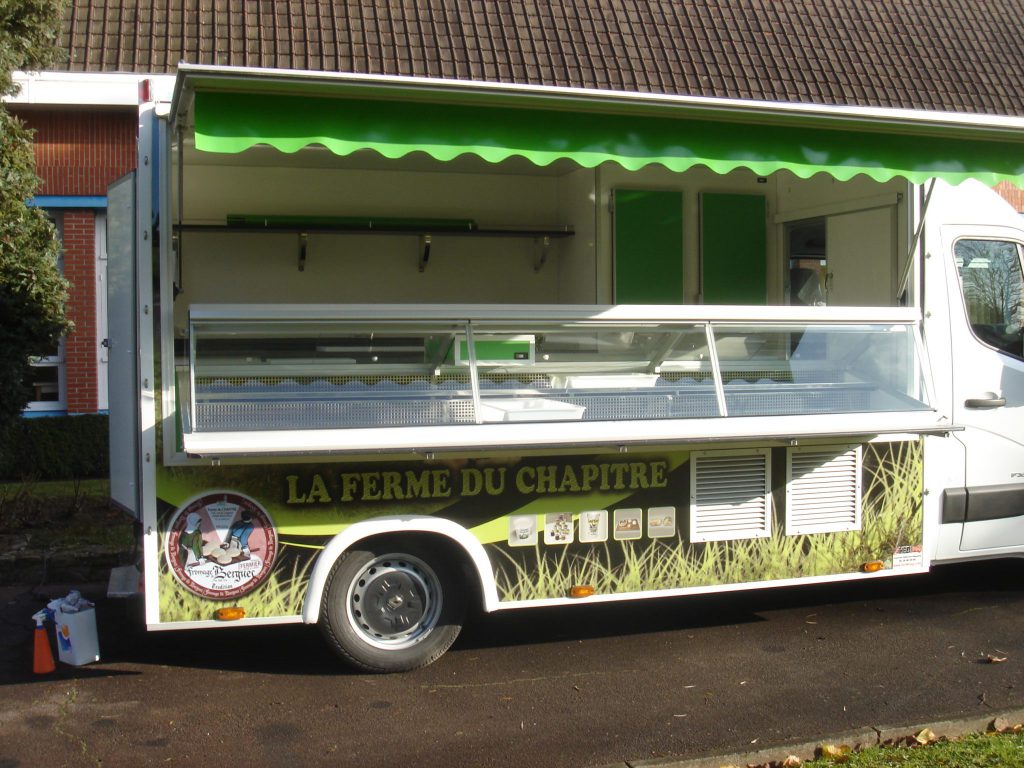 camion de marché réfrigéré Hedimag