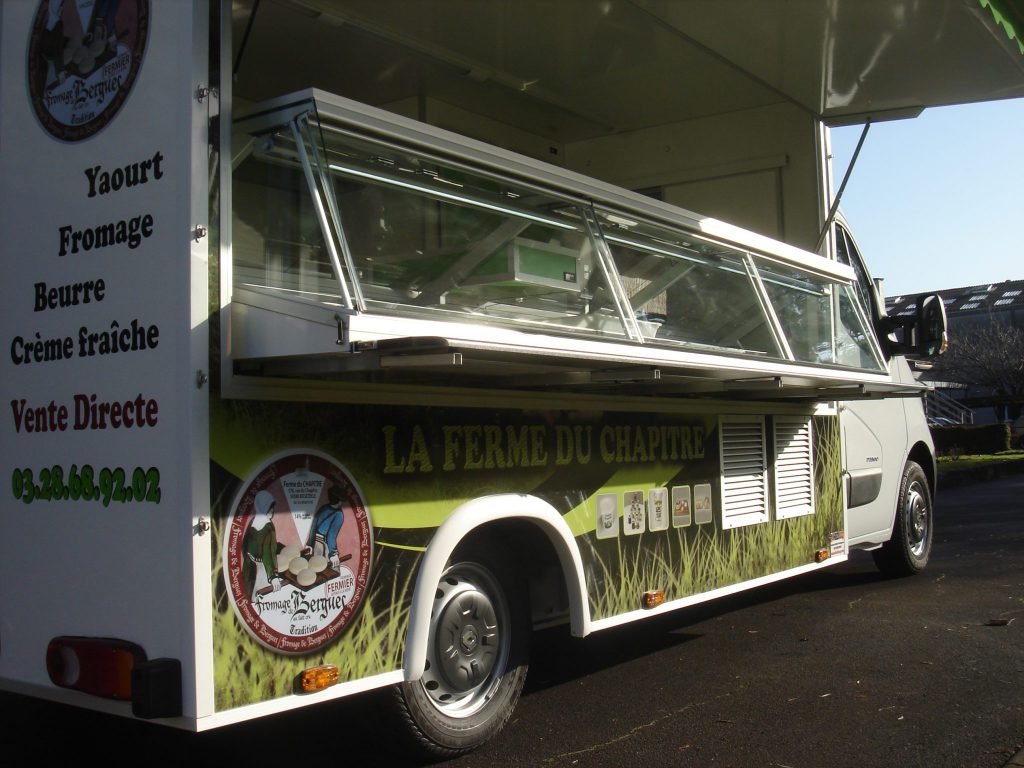 camion de marché réfrigéré Hedimag