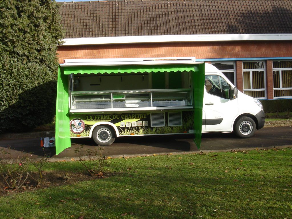 camion de marché réfrigéré Hedimag