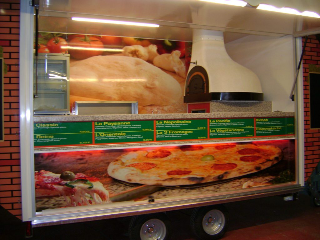 remorque 320 pizza pâtes