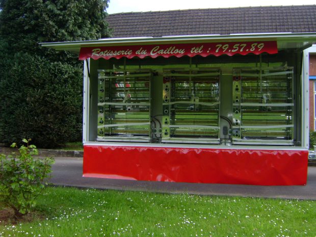 Remorque Rôtisserie 400 ou 450 PRO