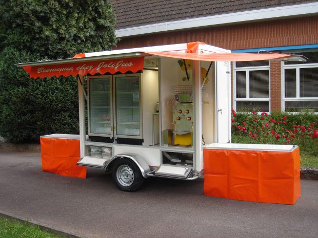 Remorque Jus de fruits Serv. Extérieur