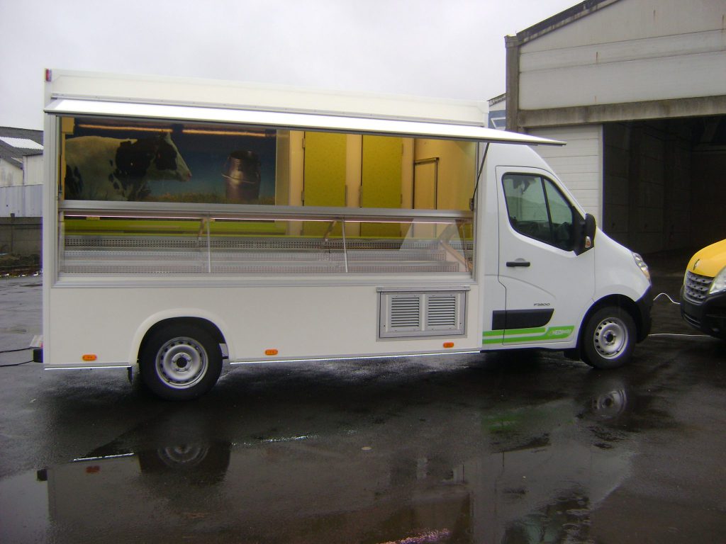 camion de marché réfrigéré Hedimag