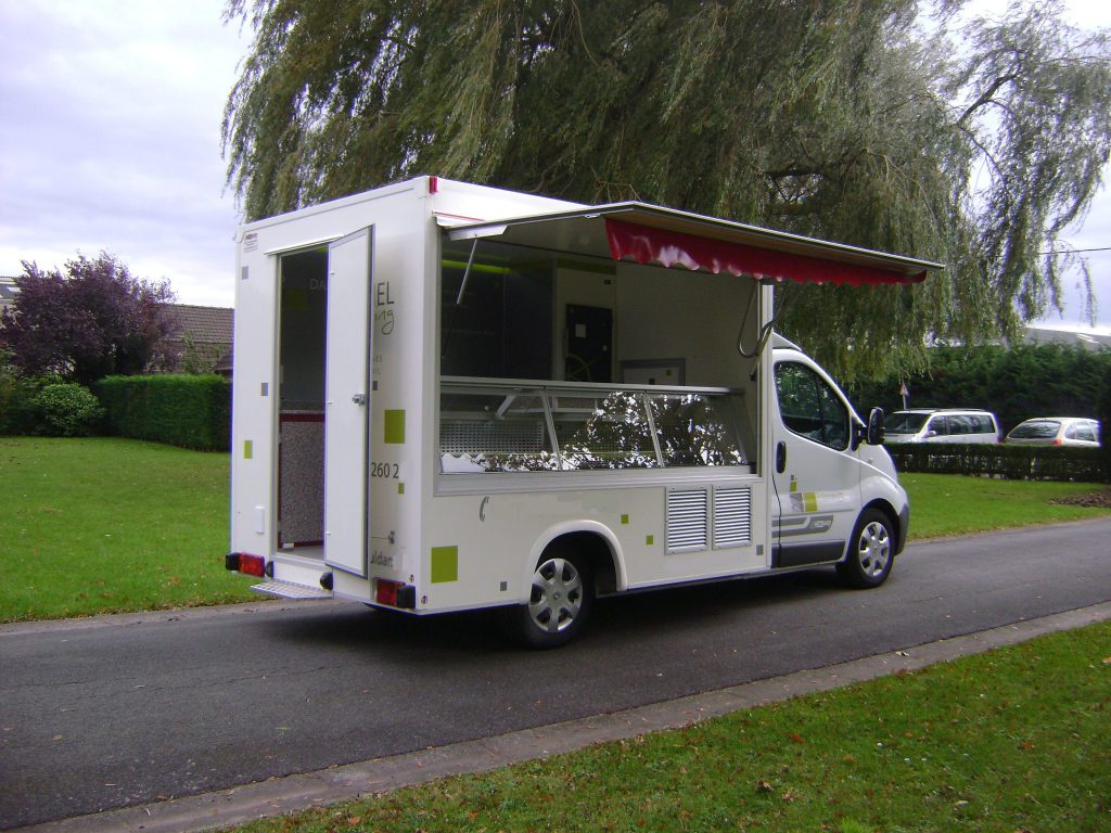 camion de marché réfrigéré Hedimag