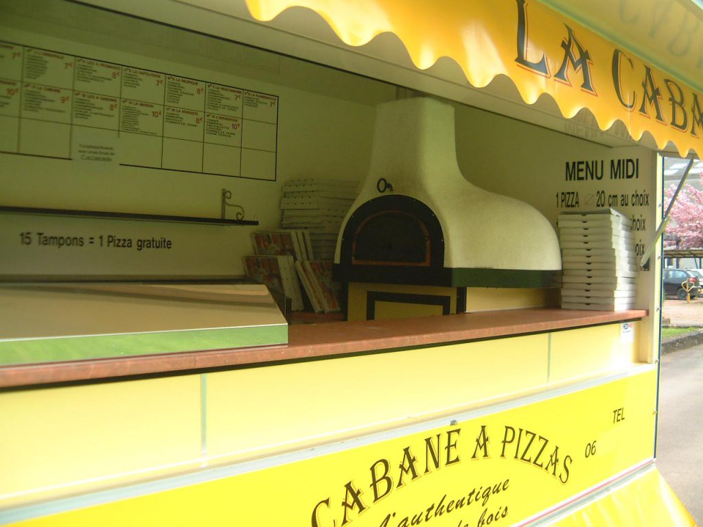 Remorque Pizza Pates Re 450 Hedimag