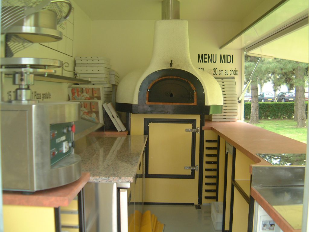 Remorque Pizza Pates Re 450 Hedimag