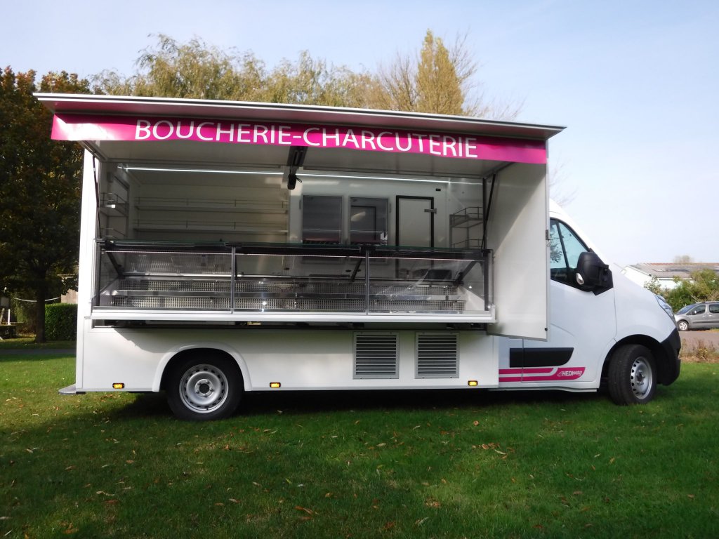 camion de marché réfrigéré Hedimag