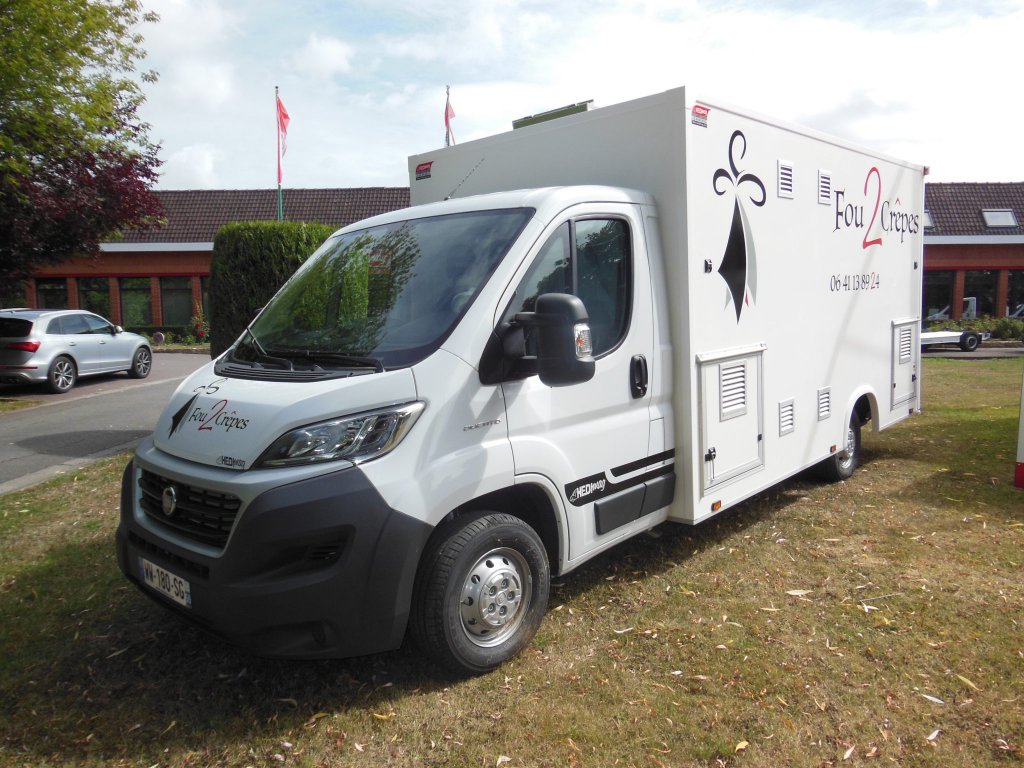 camion crêpes gaufres churros Hedimag