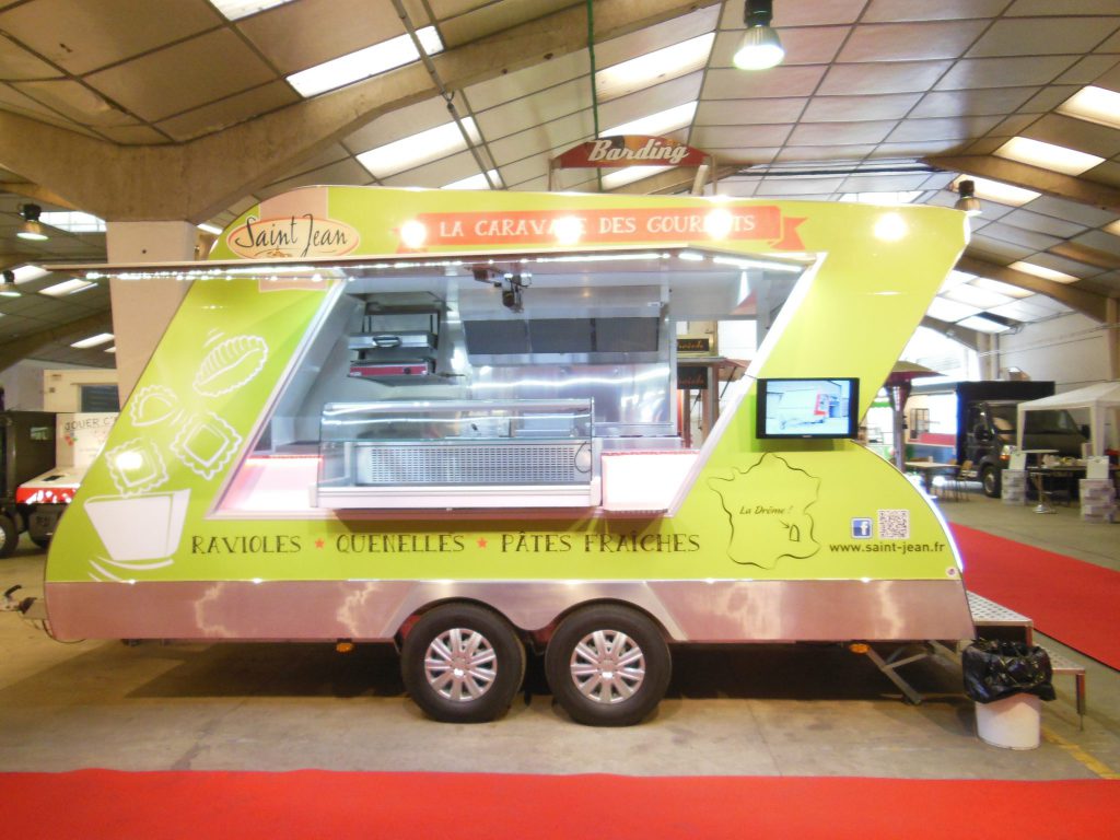 hedistream remorque snack pizza airstream Hedimag