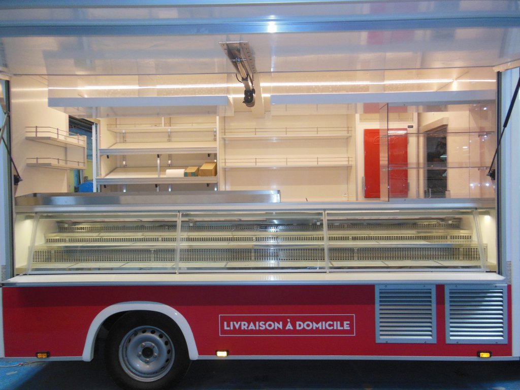 camion de marché réfrigéré Hedimag