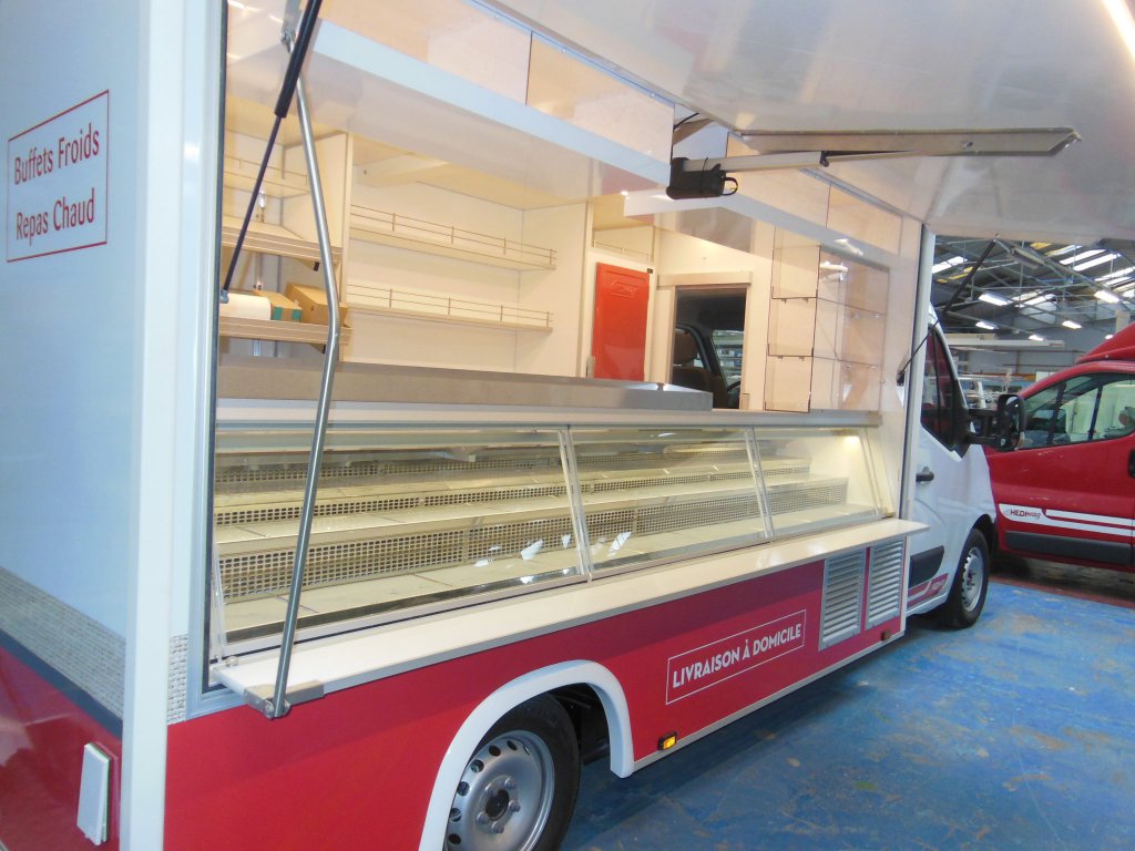 camion de marché réfrigéré Hedimag