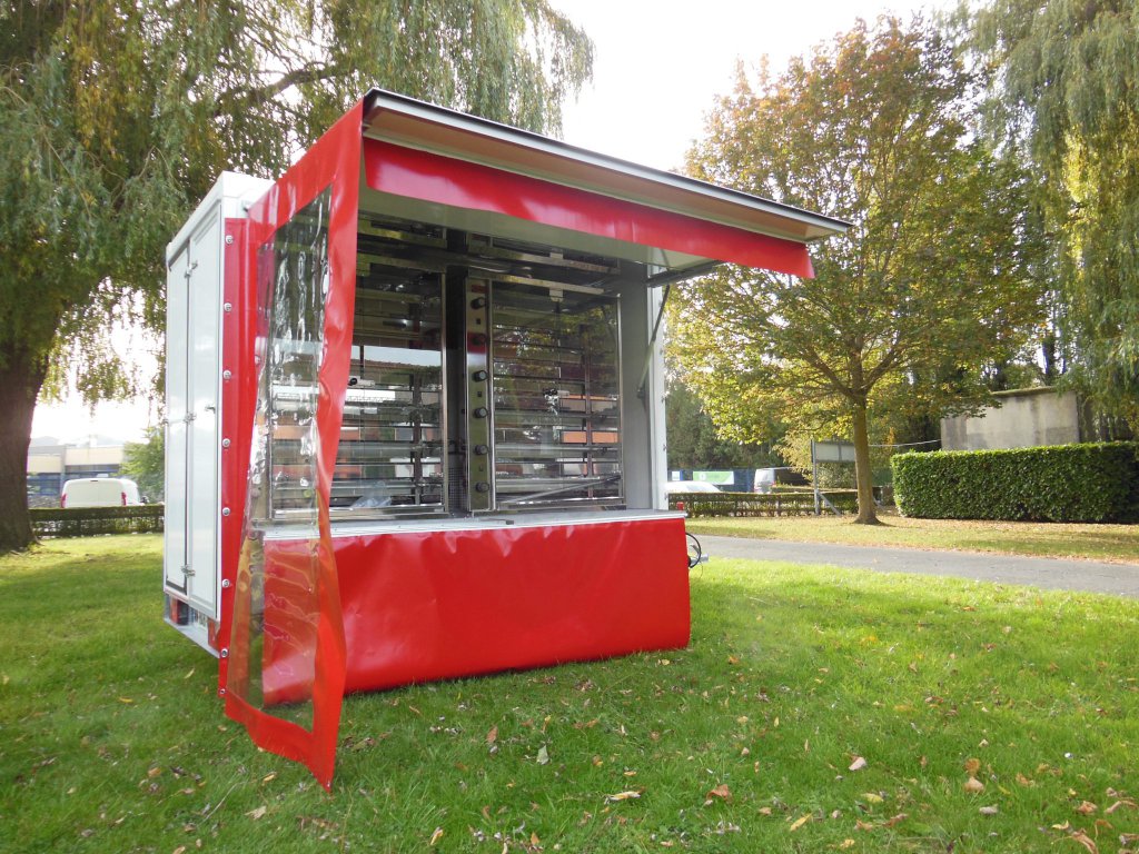 R2600 rôtisserie remorque rôtisserie Hedimag