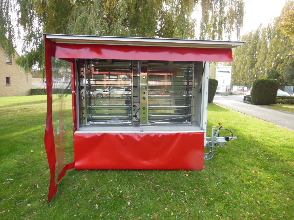 R2600 rôtisserie remorque rôtisserie Hedimag