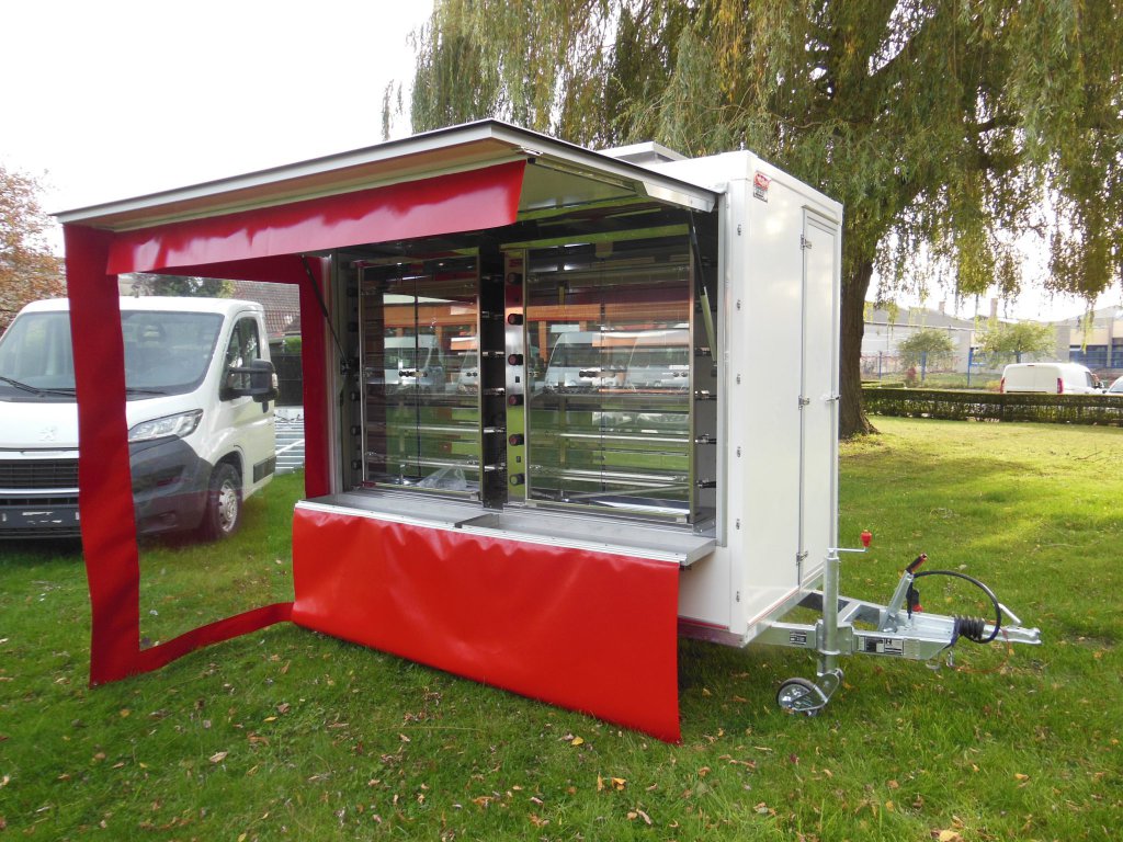 R2600 rôtisserie remorque rôtisserie Hedimag