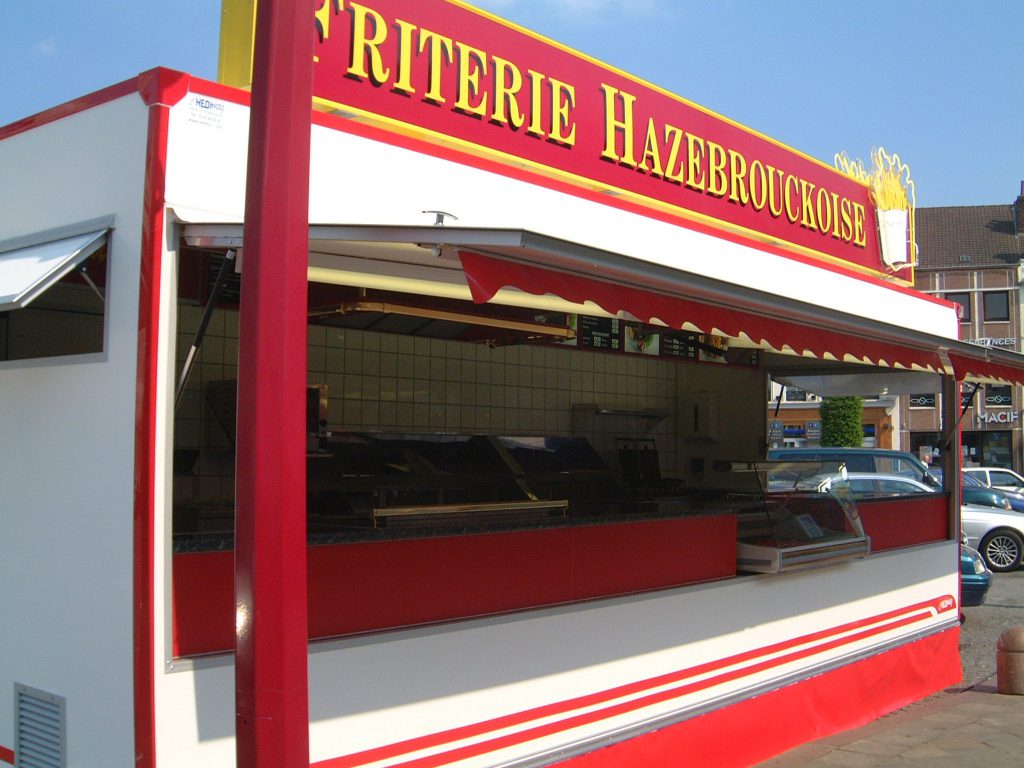 remorque 700 pro friterie hedimag remorque friterie