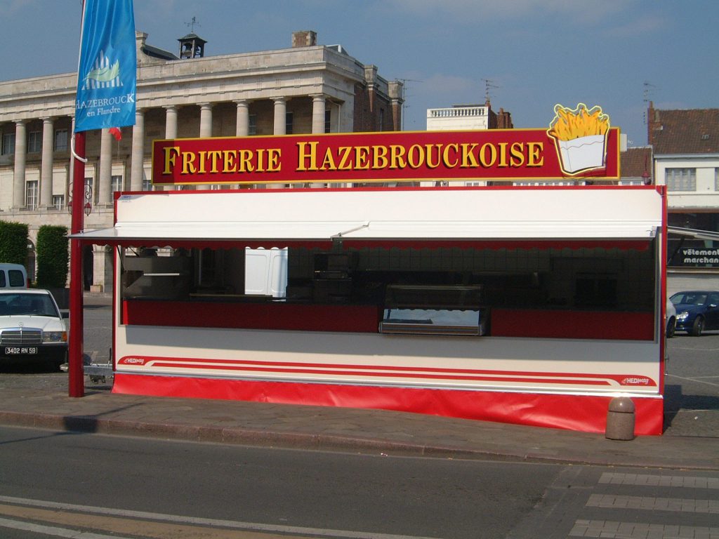 remorque 700 pro friterie hedimag remorque friterie
