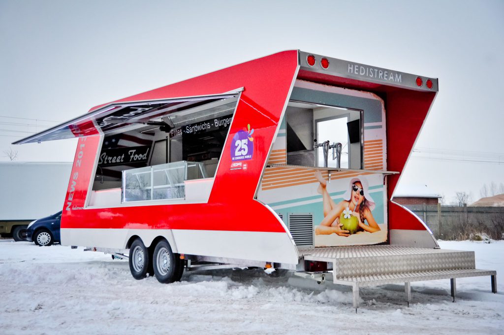 hedistream remorque snack pizza airstream Hedimag