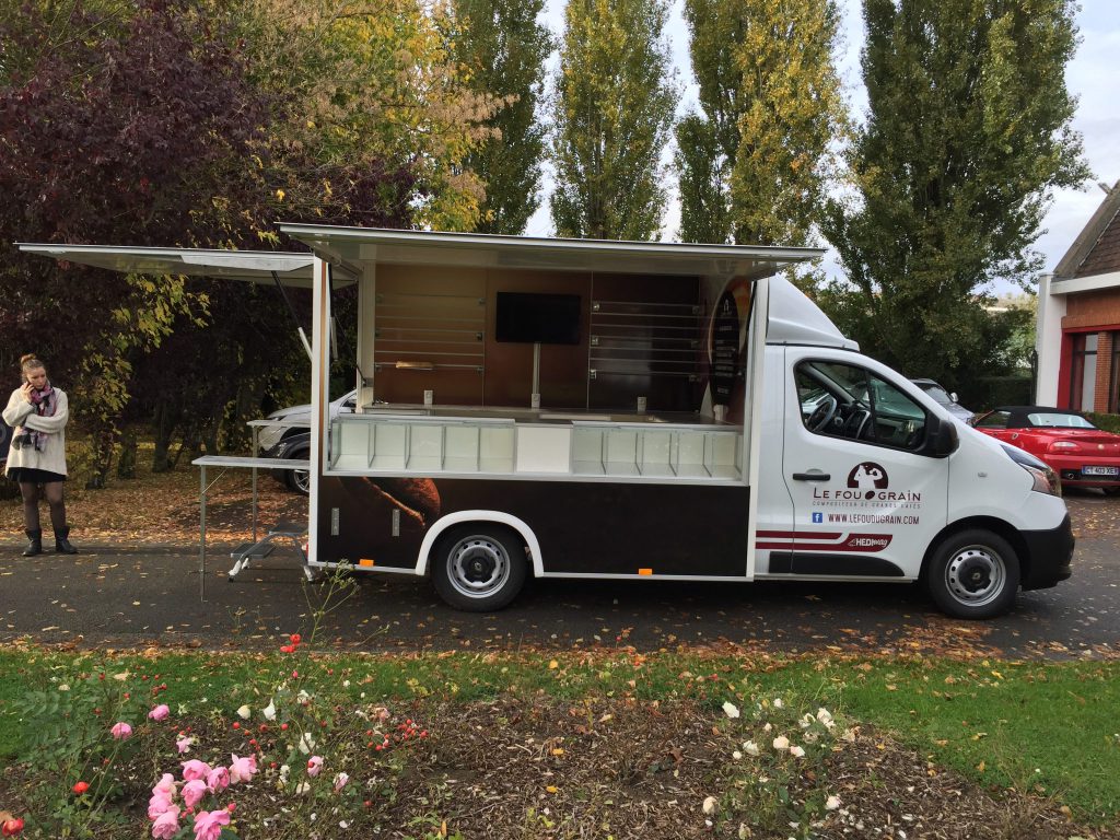 camion épicerie fine vrac Hedimag camion café thés