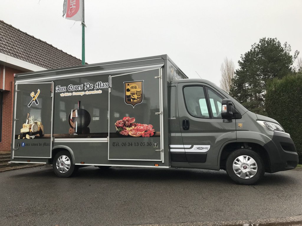 camion crémerie fromages Hedimag