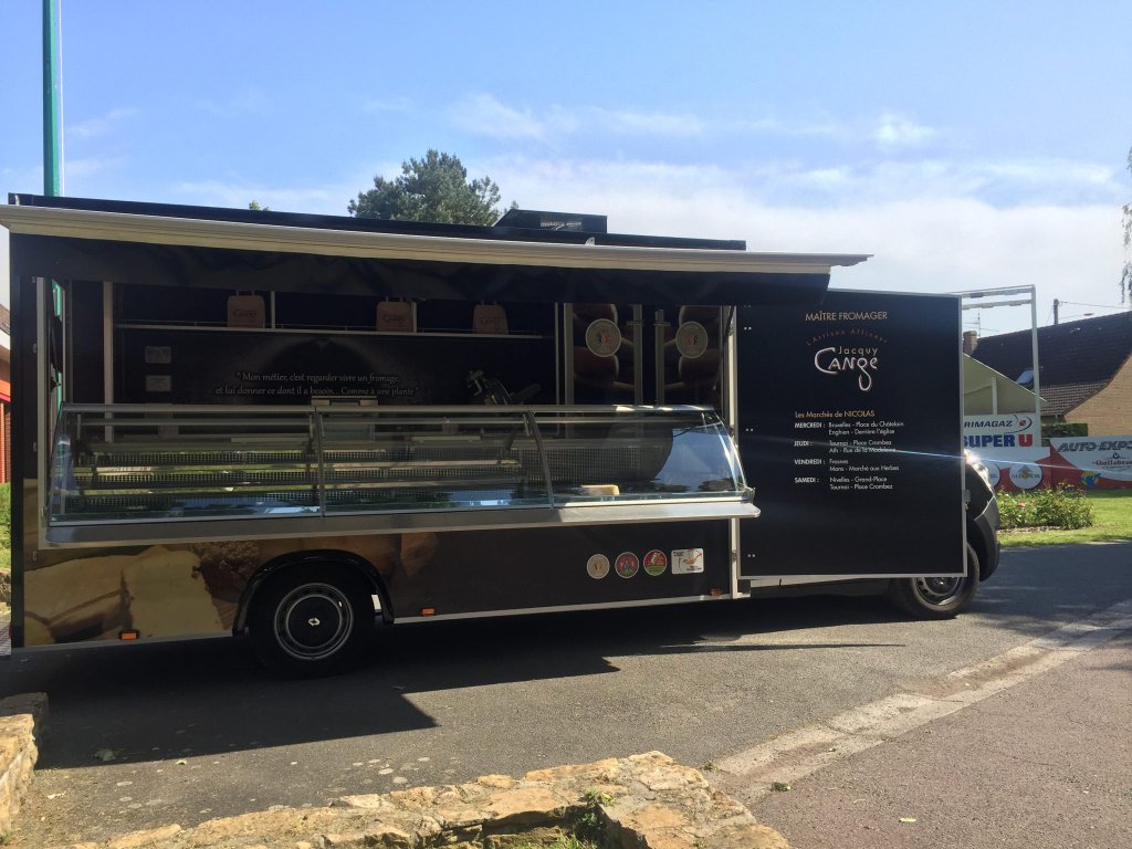 camion de marché réfrigéré Hedimag