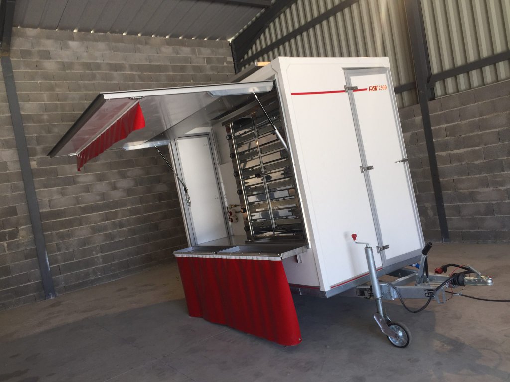 R2600 Rôtisserie remorque rôtisserie