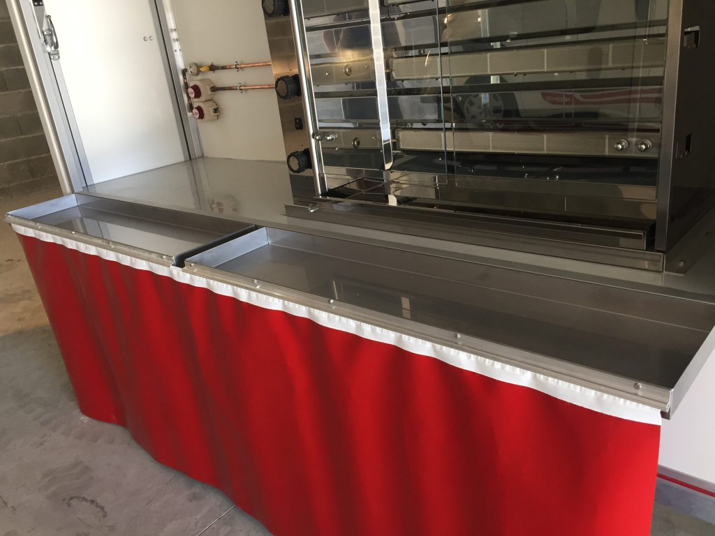 R2600 Rôtisserie remorque rôtisserie