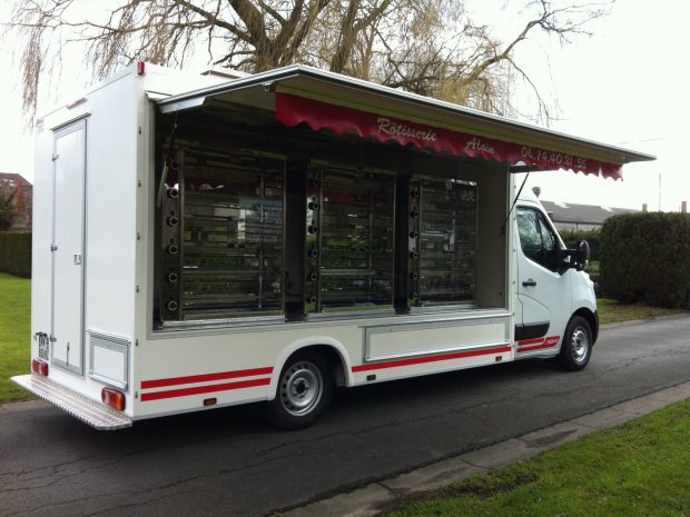 Camion rôtisserie version prestige