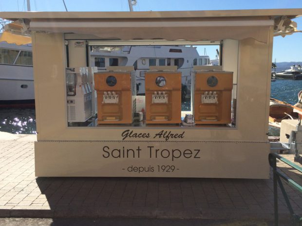 Kiosque glaces à l'italienne Saint-Tropez