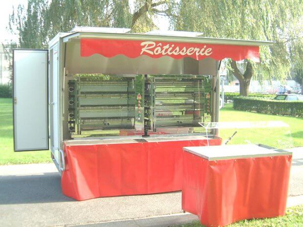 Remorque 250 Rôtisserie Rotimag