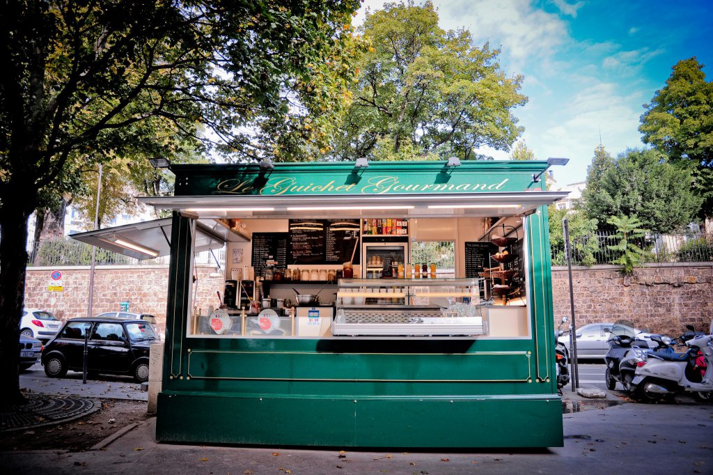 kiosque guichet gourmand