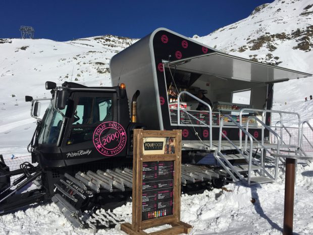 Ratrack Food truck Déneigeuse Folies Douces