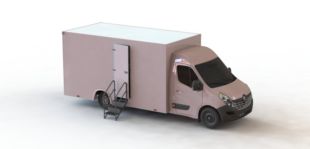 camion coiffure barber truck barbier mobile