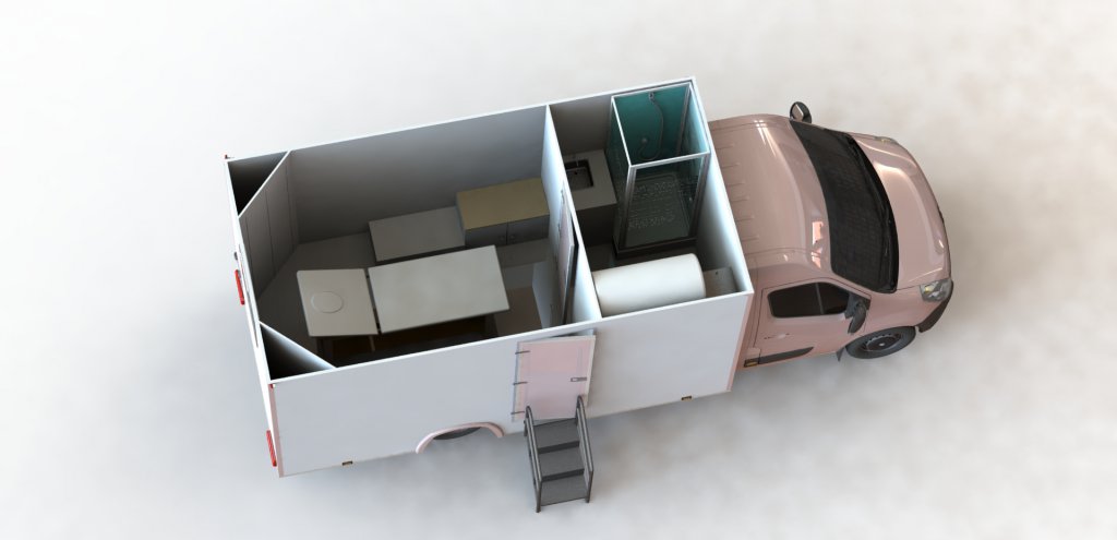 camion esthétique mobile