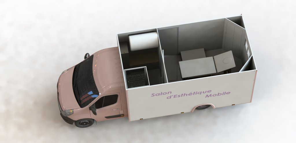 camion esthétique mobile
