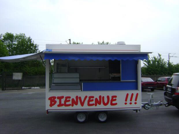 Remorque 320 Crêpes Gaufres Churros