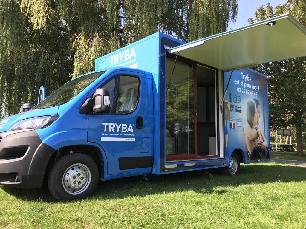 Camion de vente mobile bureau