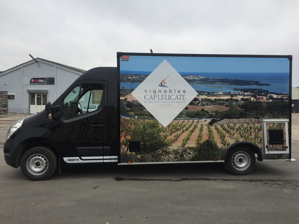 wine truck bar à vins mobile bar à bières brasserie mobile