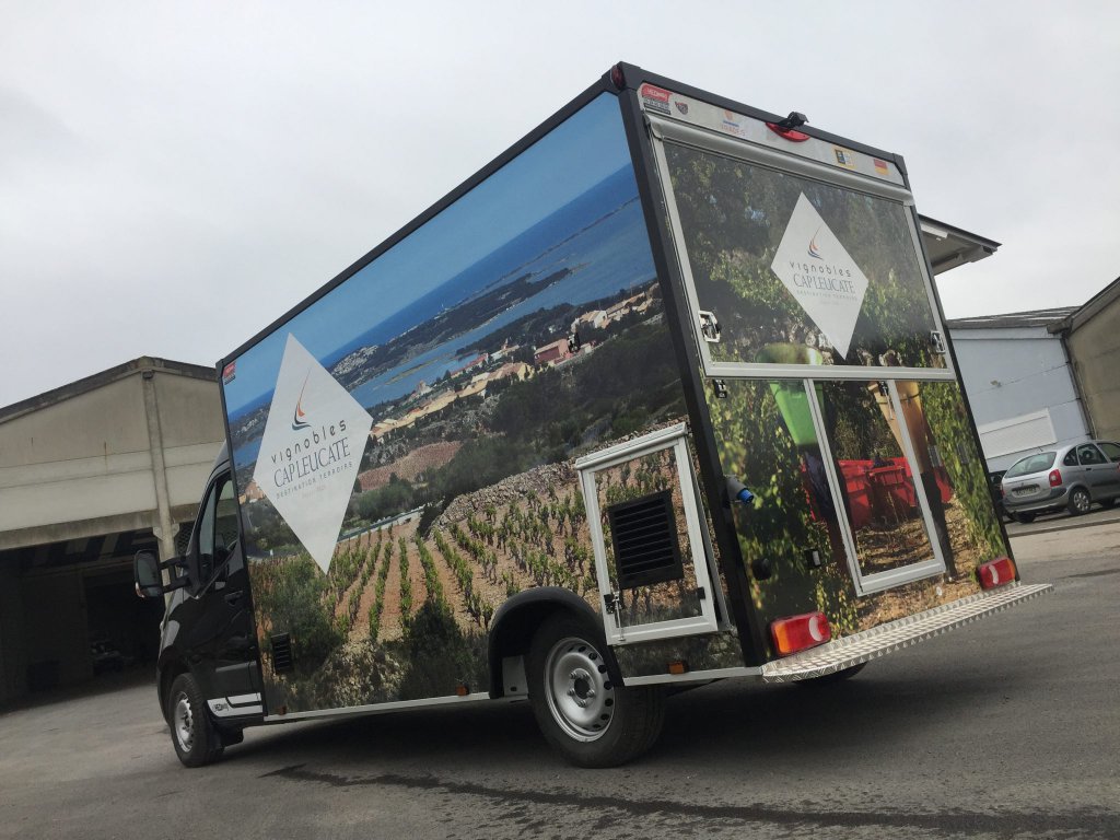 wine truck bar à vins mobile bar à bières brasserie mobile