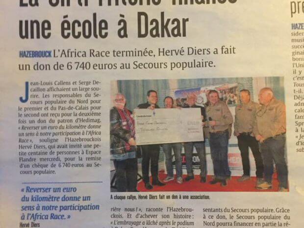 Hedimag aide au financement d&rsquo;une école à Dakar
