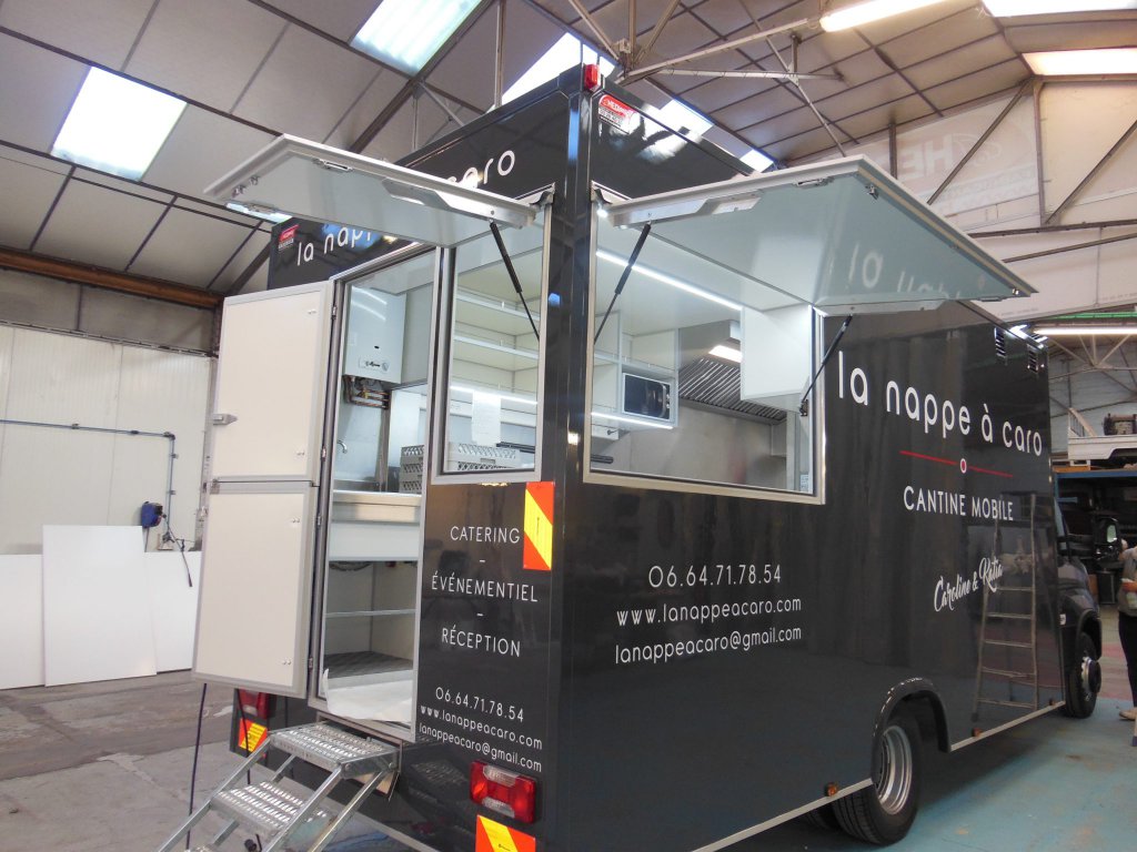 camion rôtisserie XL camion hedimag food truck